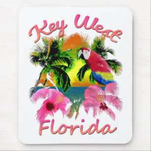 Tapis De Souris Tropical Key West Floride Keys