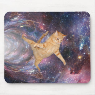 Tapis De Souris Trou noir Cat Galaxy Worm Trou Nebula Espace