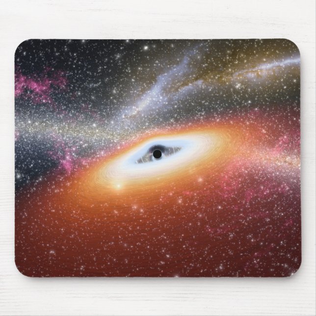 Tapis De Souris Trou noir massif de la NASA (Devant)
