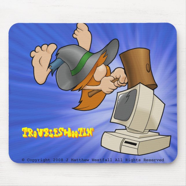 Tapis De Souris Troubleshootin (Devant)