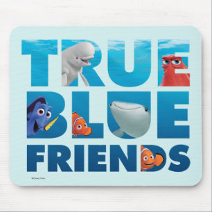 Tapis De Souris Trouver Dory   Vrais amis bleus