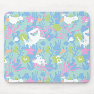 Tapis De Souris Trouver le Motif marin Dory Pastel