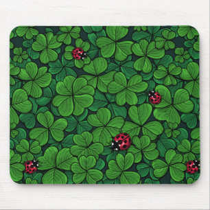 Tapis De Souris Trouvez le trèfle chanceux