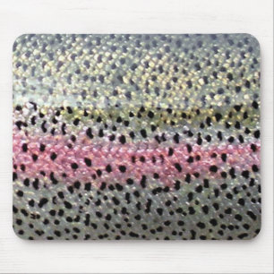 Tapis De Souris Truite arc-en-ciel par PatternWear©