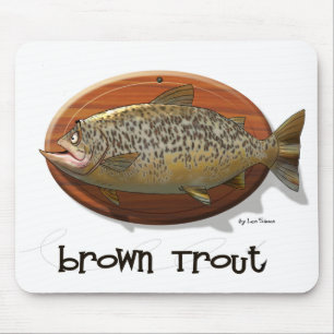 Tapis De Souris Truite Brown