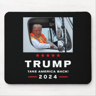Tapis De Souris Trump 2024 A Conduit L'Amérique À L'Occasion De Tr