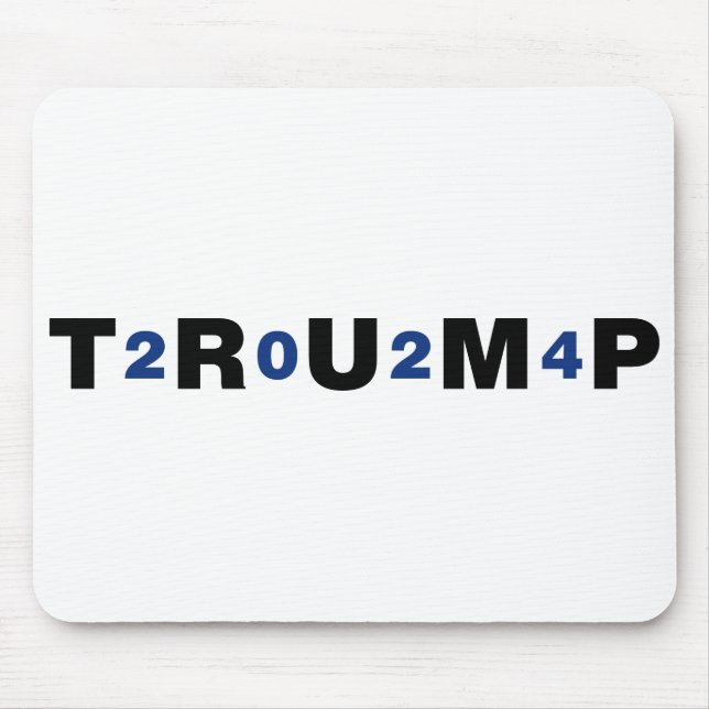 Tapis De Souris Trump 2024 bleu (Devant)