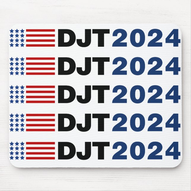 Tapis De Souris Trump 2024 DJT (Devant)
