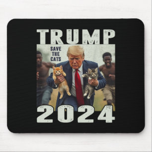 Tapis De Souris Trump 2024 Sauver Les Chats Dit Débat