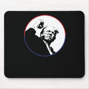 Tapis De Souris Trump 2024 Trump Rally Trump Ear Donald Trump Pres
