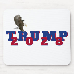 Tapis De Souris Trump 2028 Avec Aigle Bald