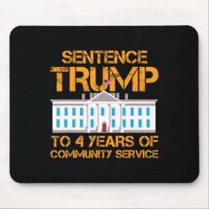 Tapis De Souris Trump À 4 Ans De Service Communautaire 1