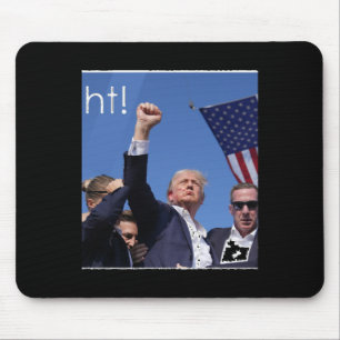 Tapis De Souris Trump combat la Pennsylvanie en tirant en action