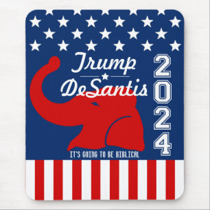 TAPIS DE SOURIS TRUMP DESANTIS 2024 BIBLICAL