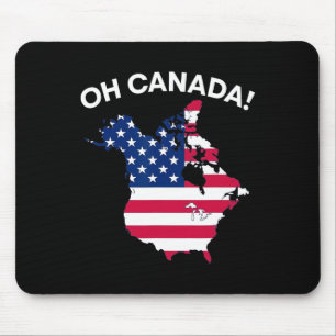 Tapis De Souris Trump Dit Oh Canada Amérique des États-Unis