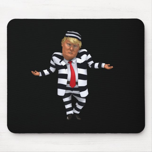 Tapis De Souris Trump en prison (Devant)