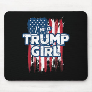 Tapis De Souris Trump Fille Trump Pro Président Donald Trump Supp