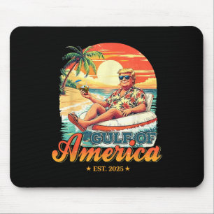 Tapis De Souris Trump Golfe des États-Unis Amérique 2025 Trump Mer