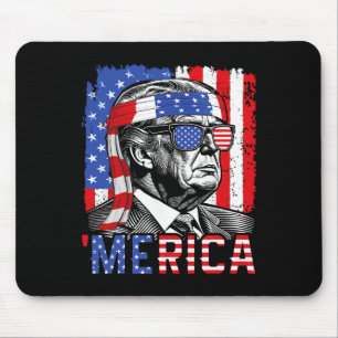 Tapis De Souris Trump Happy 4 juillet Drôle américain drôle États-