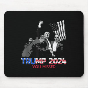 Tapis De Souris Trump Ination Bloody Ear Butler Trump Xou Manqué