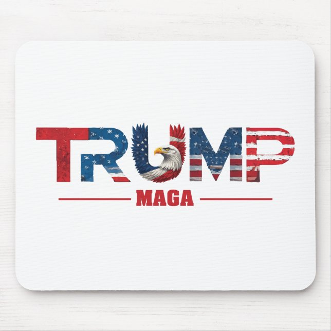 TAPIS DE SOURIS TRUMP MAGA 2024 (Devant)