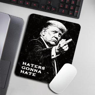 Tapis De Souris Trump Middle Finger 2026 Meme Funny