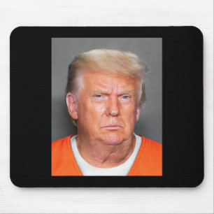 Tapis De Souris Trump Mug Shot 1