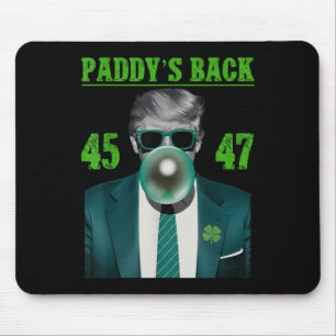 Tapis De Souris Trump Paddys Back Design - Drôle Trump St