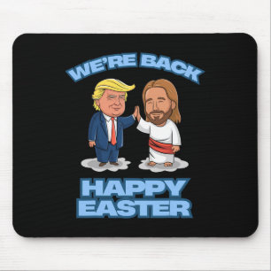 Tapis De Souris Trump Pâques Jésus Trump Nous sommes Ck Drôle Pâqu
