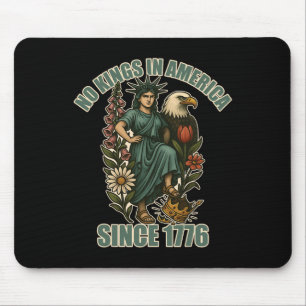 Tapis De Souris Trump Pas De Roi En Amérique Depuis 1776 Anti Stat