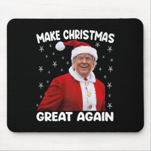 Tapis De Souris Trump redonne à Noël sa grandeur Père Noël Trump P