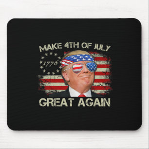 Tapis De Souris Trump Redonne de la grandeur au 4 juillet 47e prés