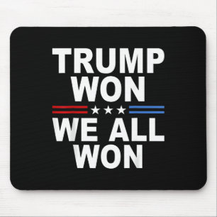Tapis De Souris Trump remporte le drapeau américain 2024