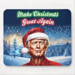 Tapis De Souris Trump - Rendre sa grandeur à Noël