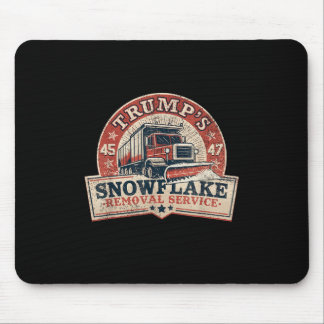 Tapis De Souris Trump Snowflake Service de suppression Funny Trump