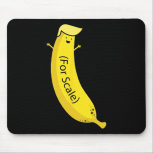 Tapis De Souris Trump Son Banana (pour l'échelle) Drôle 2