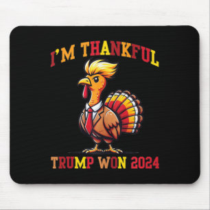 Tapis De Souris Trump Thanksgiving Je Remercie Trump d'avoir rempo
