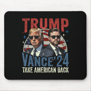 Tapis De Souris Trump Vance 2025 Donald Trump J.d. Vance Reprenez 