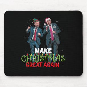 Tapis De Souris Trump Vance Rendre Noël grand à nouveau la maison