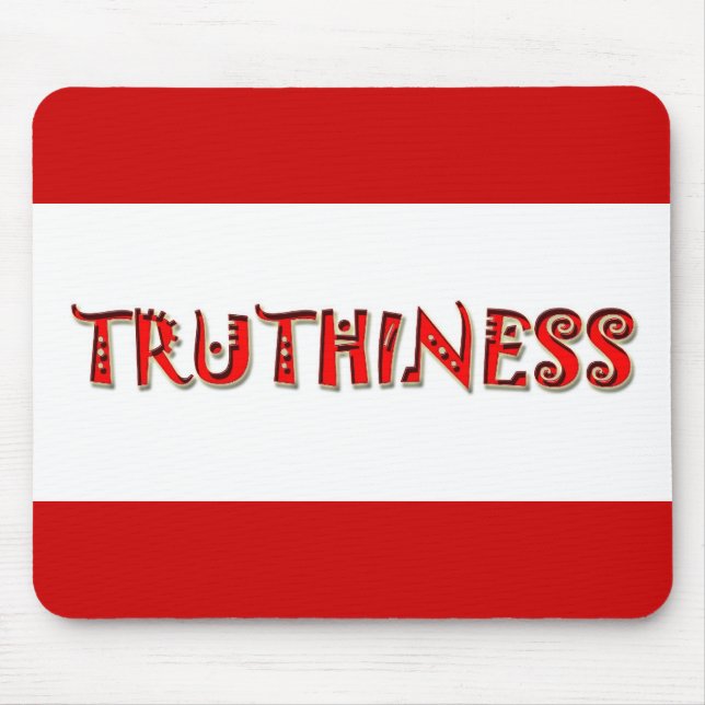 TAPIS DE SOURIS TRUTHINESS 2008 (Devant)