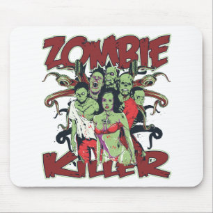Tapis De Souris Tueur de zombi
