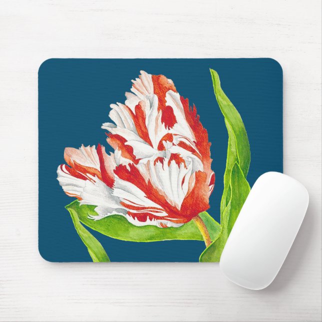 Tapis De Souris Tulip Estella Rijnveld sur une carte de souris (Avec souris)