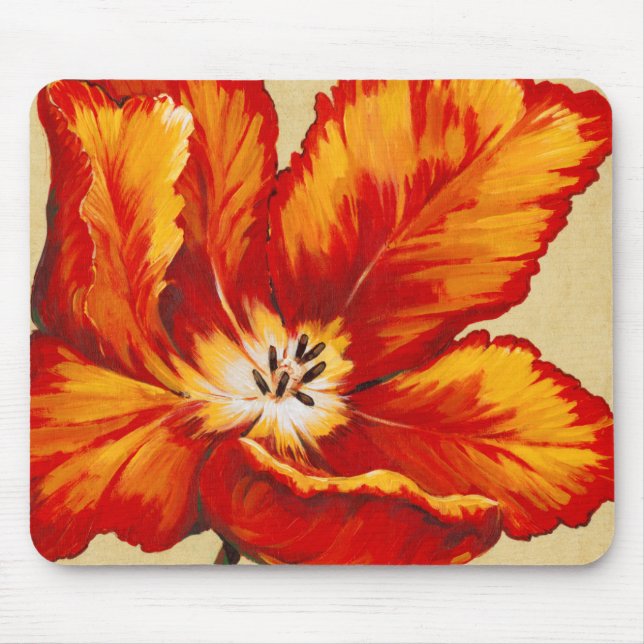 Tapis De Souris Tulipe de perroquet I (Devant)