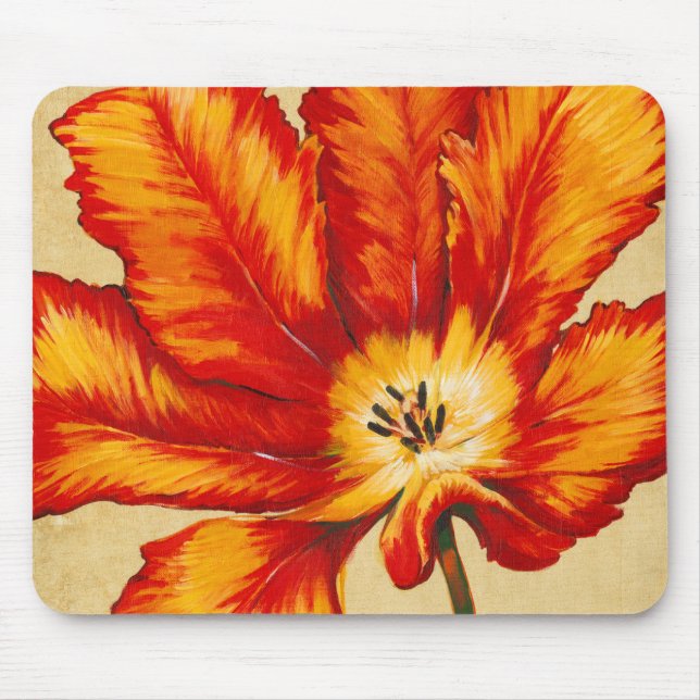 Tapis De Souris Tulipe de perroquet II (Devant)