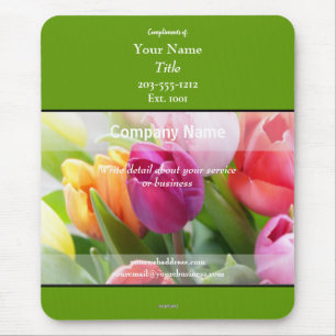 Tapis De Souris Tulipes Mousepad promotionnelles - HAMbyWG