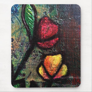 Tapis De Souris Tulipes Peintes
