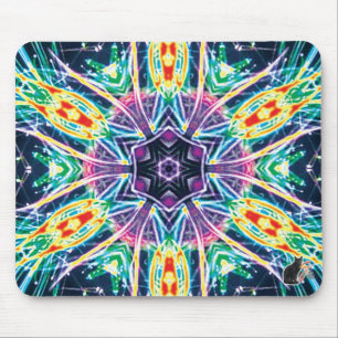 Tapis De Souris Tulips Kaleidoscope