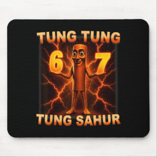 Tapis De Souris Tung Tung Tung Sahur Six Seven 67 Mème Pour Enfant