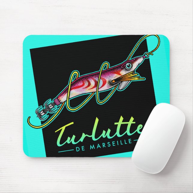 Tapis de souris Turlutte de Marseille Mouse Pad (With Mouse)