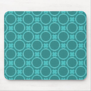 Tapis De Souris Turquoise Charme Quirky Mousepad